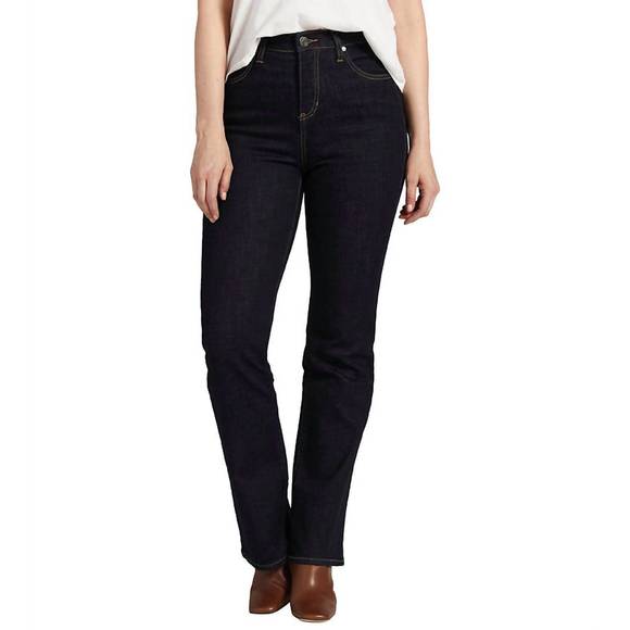 NEW JAG high rise phoebe boot cut jeans in olympic blue - Picture 1 of 3